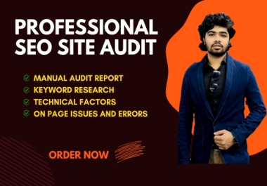 I will do professional SEO site audit and SEO Errors Report