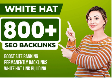 I will do contextual dofollow white hat high da seo backlinks for google ranking.