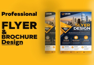 Professional Flyer & Brochure Design Services