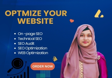 I will implement on-page SEO techniques and optimize the technical features of WordPress.