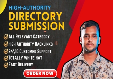 Top 500 HQ Directory Submission SEO Backlink Niche Relevant