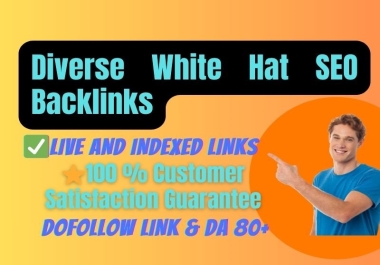 75 Top Ranking With Google Diverse White Hat SEO Backlinks