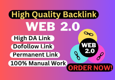 I Will Provide High-Quality web 2.0 Backlinks to Boost Your Website's SEO