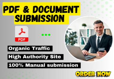 Professional 40 PDF Submission to Top Document Sharing Sites