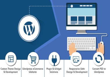 Comprehensive WordPress Services Installation,  Customization,  and Optimization