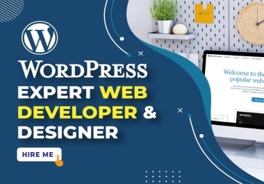 Expert WordPress Website Design,  Redesign,  and SEO Optimization