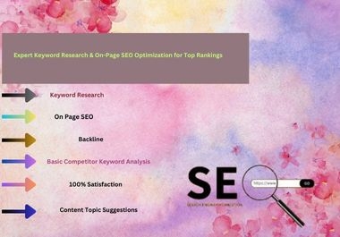 Expert Keyword Research & On-Page SEO Optimization for Enhanced Search Rankings