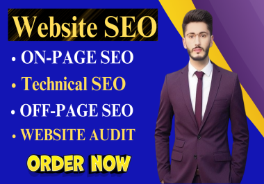 I will do website SEO and site audit to improve traffic and visibility