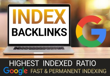 Index Backlinks easily on Google fast by my link indexing service