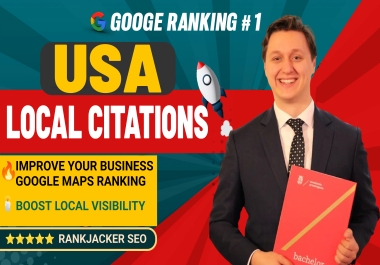 Boost Your Business Ranking with 200+ High-Authority USA local citations