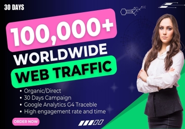 I will send worldwide web traffic to your website