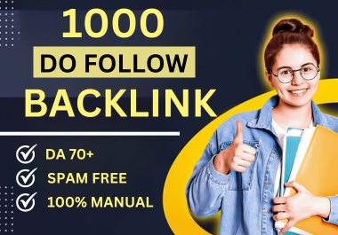 I will do High Quality Backlinks For Your Site