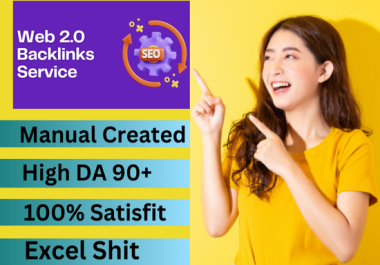 I will do web 2.0 backlinks manually Make DO-follow