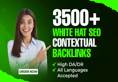 I will white hat seo contextual dofollow backlinks high quality authority link building