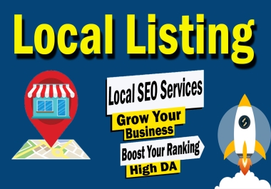 I Will Create 15 High DA Local Listings to Boost Your Local SEO Visibility