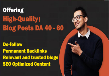 High Quality DA 50+ Blog Post Links to Boost Your SEO Rankings