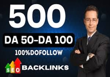 rank your website our 500 dofollow high quality seo backlinks