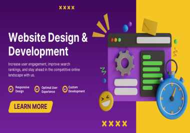 I will design responsive wordpress landing page, elementor landing page