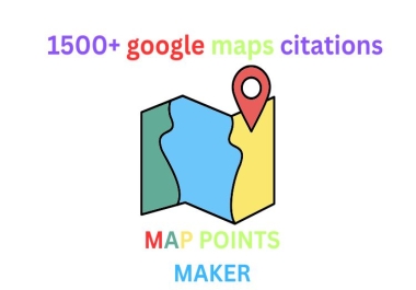 I will do 1500+ google maps citations for local seo and gmb ranking