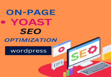 I will do WordPress on-page SEO with Yoast for website rankings.