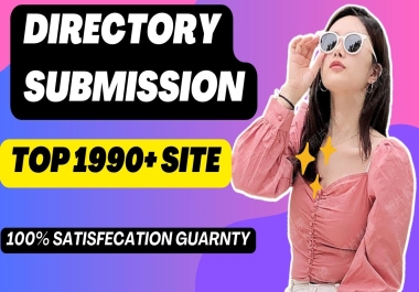 Manualy 1990 Directory submission backlinks for website ranking only sell