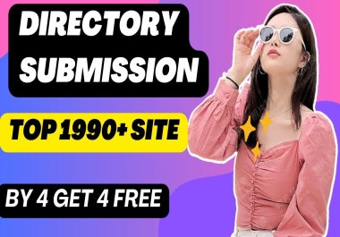 I will do 1990+ web directory submission dofollow backlinks manually