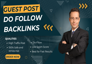 I will provide you Guest posts High DA and 150 Profile Backlinks