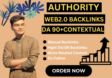 I will build 80 web 2.0 backlinks High DA Site