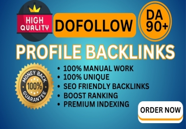 White hat SEO Profile Backlinks for Google ranking