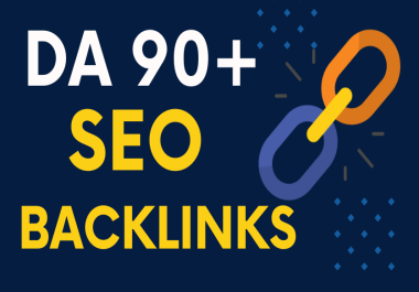 High Authority DA 90 plus White hat SEO dofollow Backlinks