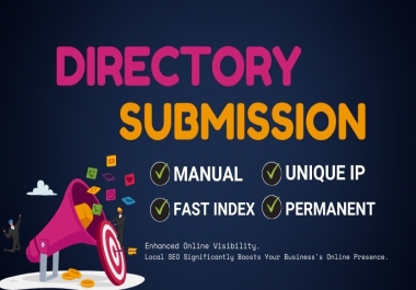 Directory Submissions live links Manually