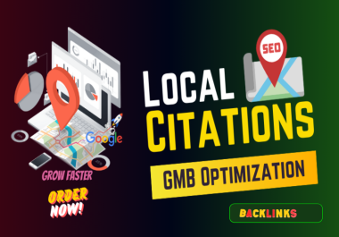 I will optimize your Google My Business GMB and Local SEO Services