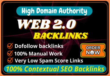 Buy 1 Get 1 Free,  120 High-Quality Web 2.0 Backlinks for  SEO  Boost