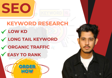 I will do Expert Keyword Research for SEO Success and High Traffic