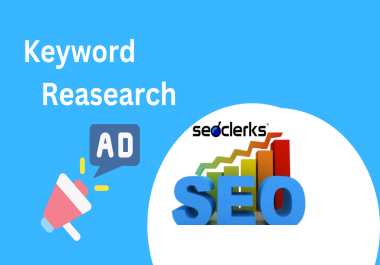 SEO keyword research and competitor analysis & Website Audit