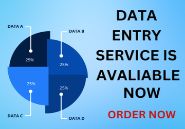 Latest And Great Data Entry Service Is Available Now To Improve Your Ranking