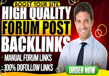 Rank Your Google Website For 150 High Quality Dofollow Forum Posting All In One permanent Link