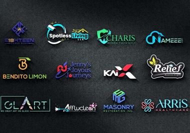 I will design 2 creative logo with unlimited revisions in 24 hours