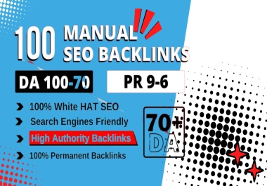 Skyrocket Your SEO with 100+ Powerful Backlinks from Trusted Domains DA,  PA,  TF,  CF