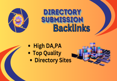 I will do follow 120 directory submission SEO backlinks for website ranking