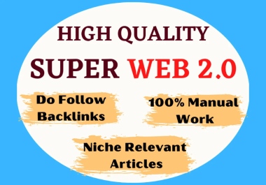 I will provide do-follow web 2 0 backlinks