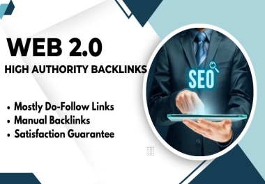 I will provide high authority web 2 0 backlinks