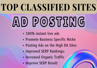 50 classified ads on top classified ad posting sites