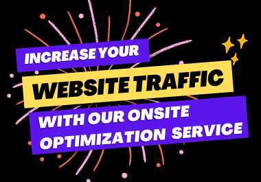 I will boost your website rankings with expert on-page SEO optimization