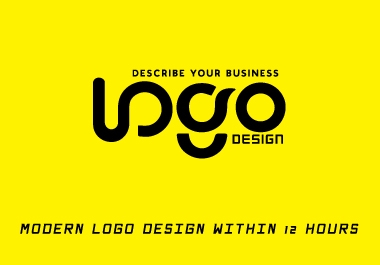 I Will DO Unique And Modern Minimalist Business Logo Design In 12 Hours