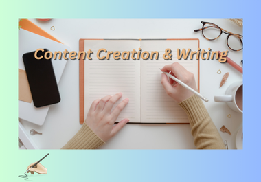 I will do engaging content creation and writing