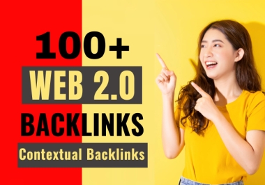 Super Strong manually 100 Web 2.0 Contextual Dofollow Backlinks with DA40 plus