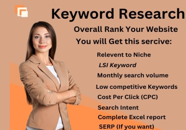 50+ Pro keyword research and competitor analysis for your website to improve