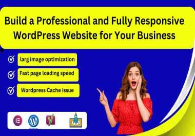 Build a Professional and Fully Responsive WordPress Website for Your Business