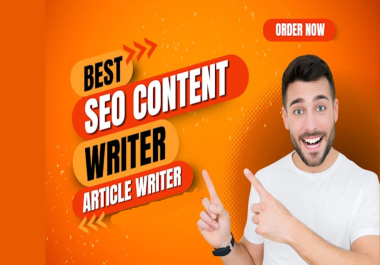 Premium Human Written SEO Articles and Blog Posts